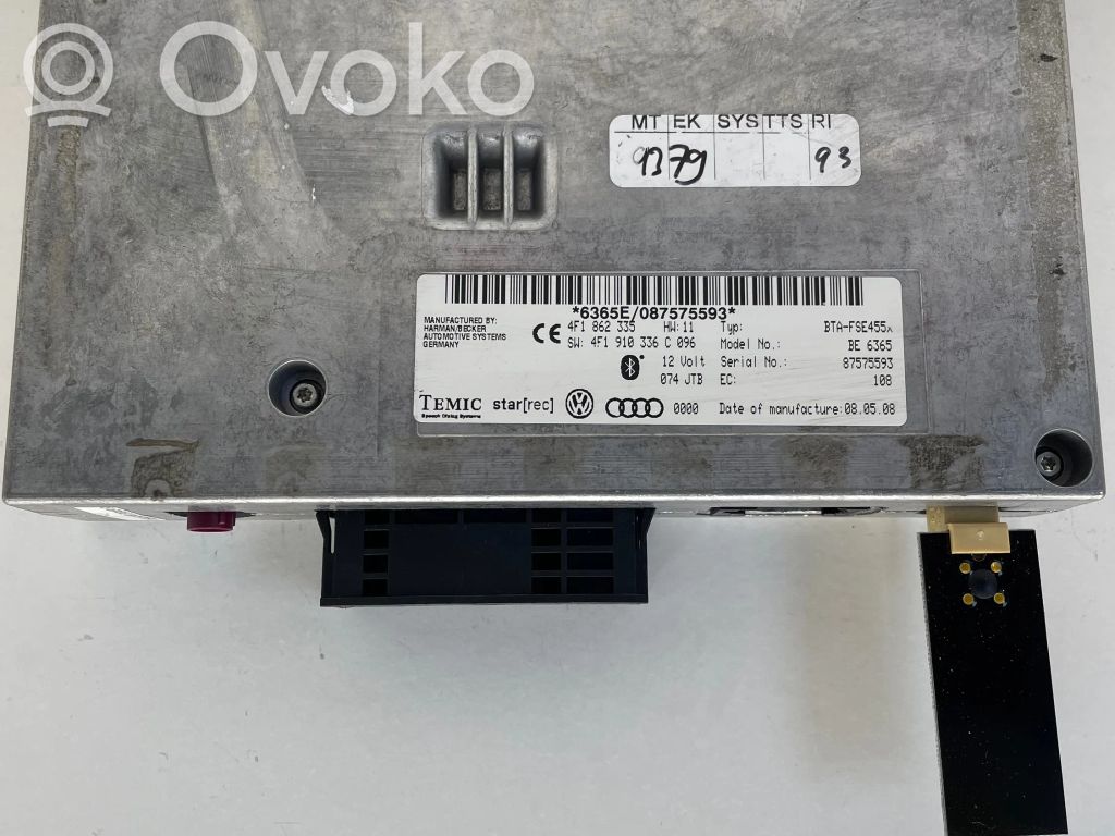 Bluetooth control unit module   4E1862335,4F1910336C