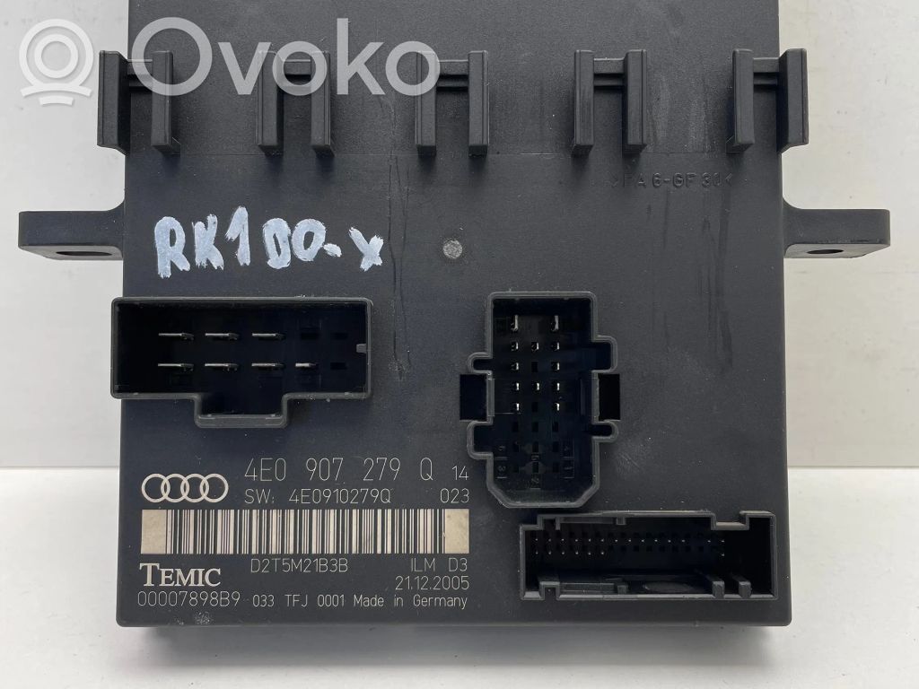 Module confort   4E0907279Q,4E0910279Q,00007898B9