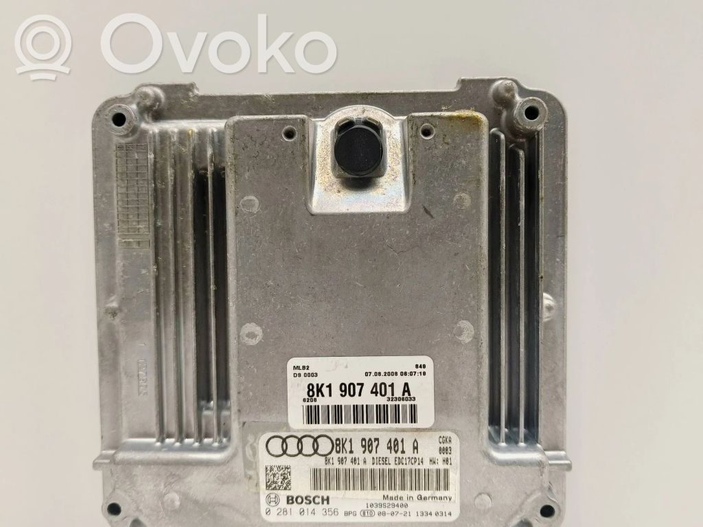 Audi A4 S4 B8 8K Engine control unit/module 