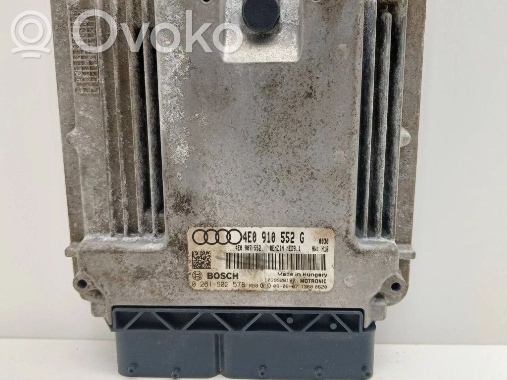 Audi A8 S8 D3 4E Engine control unit/module 