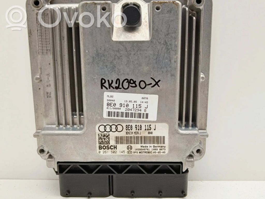 Audi A4 S4 B7 8E 8H Engine control unit/module 
