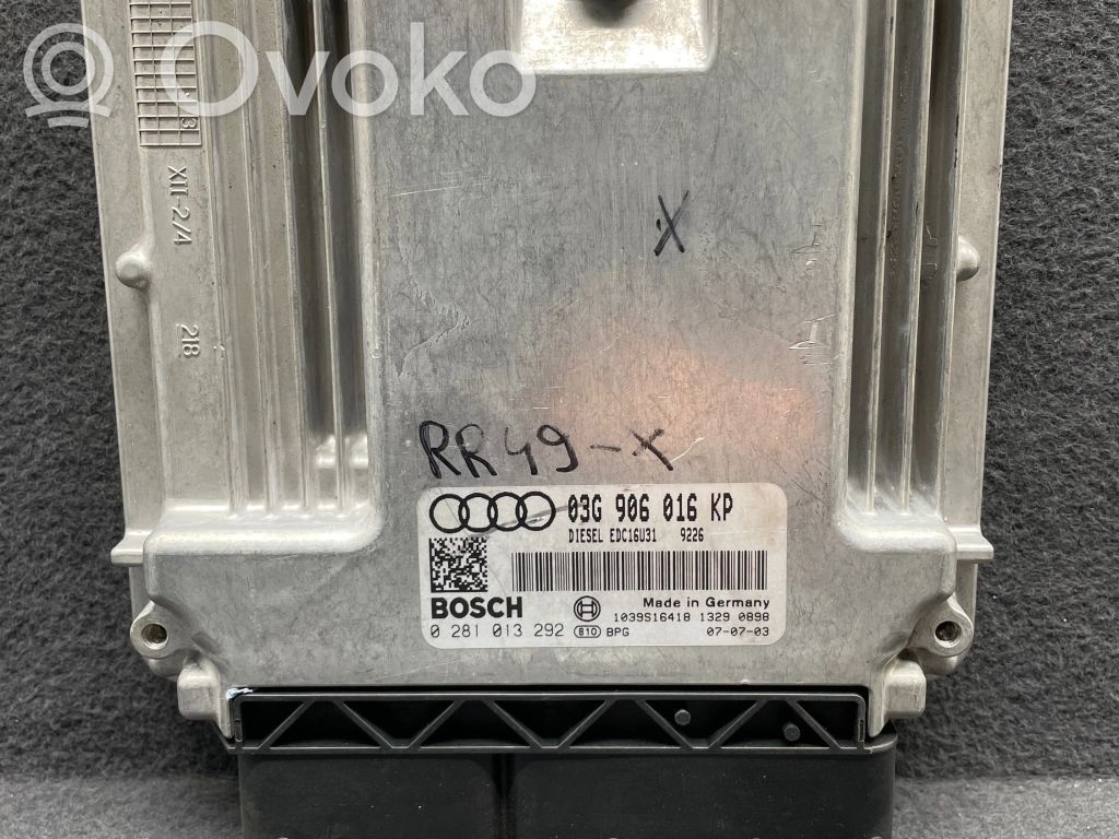 Audi A4 S4 B7 8E 8H Engine control unit/module ECU 