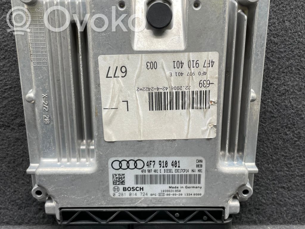 Audi A6 S6 C6 4F Engine control unit/module 
