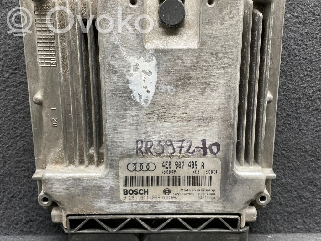 Audi A8 S8 D3 4E Engine control unit/module 