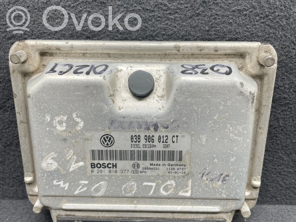 Volkswagen Polo III 6N 6N2 6NF Engine control unit/module 