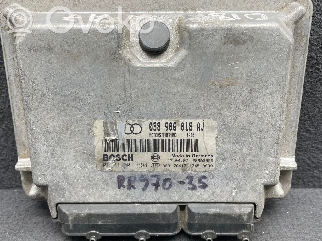 Audi A3 S3 8L Engine control unit/module 