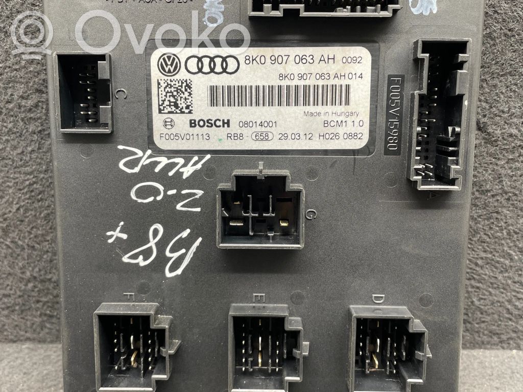 Audi A4 S4 B8 8K Mukavuusmoduuli 