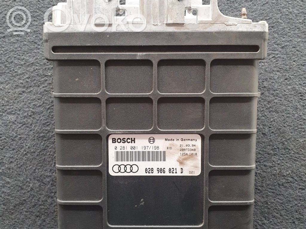 Audi 80 90 S2 B4 Engine control unit/module 