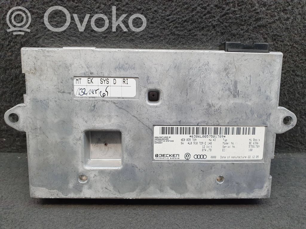 Audi Q7 4L MMI vadības bloks 