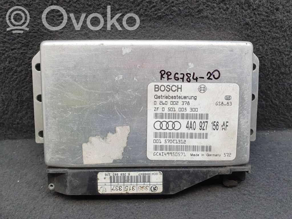 Audi A6 S6 C4 4A Gearbox control unit/module 