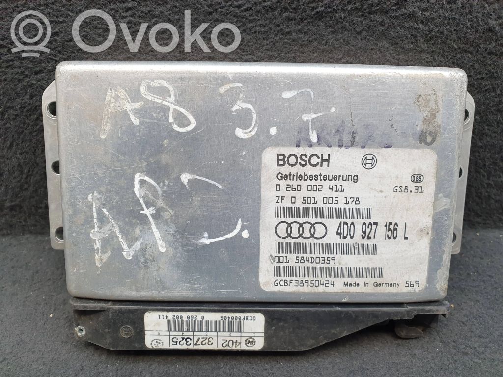 Audi A8 S8 D2 4D Gearbox control unit/module 
