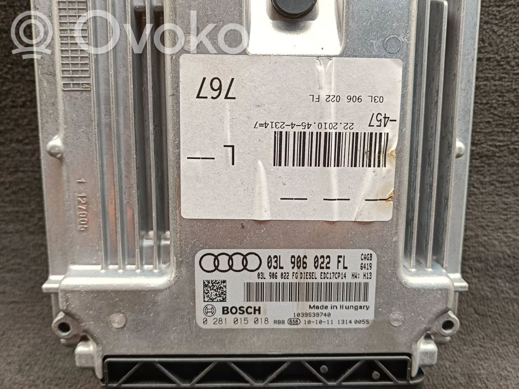 Audi A6 S6 C6 4F Engine control unit/module 