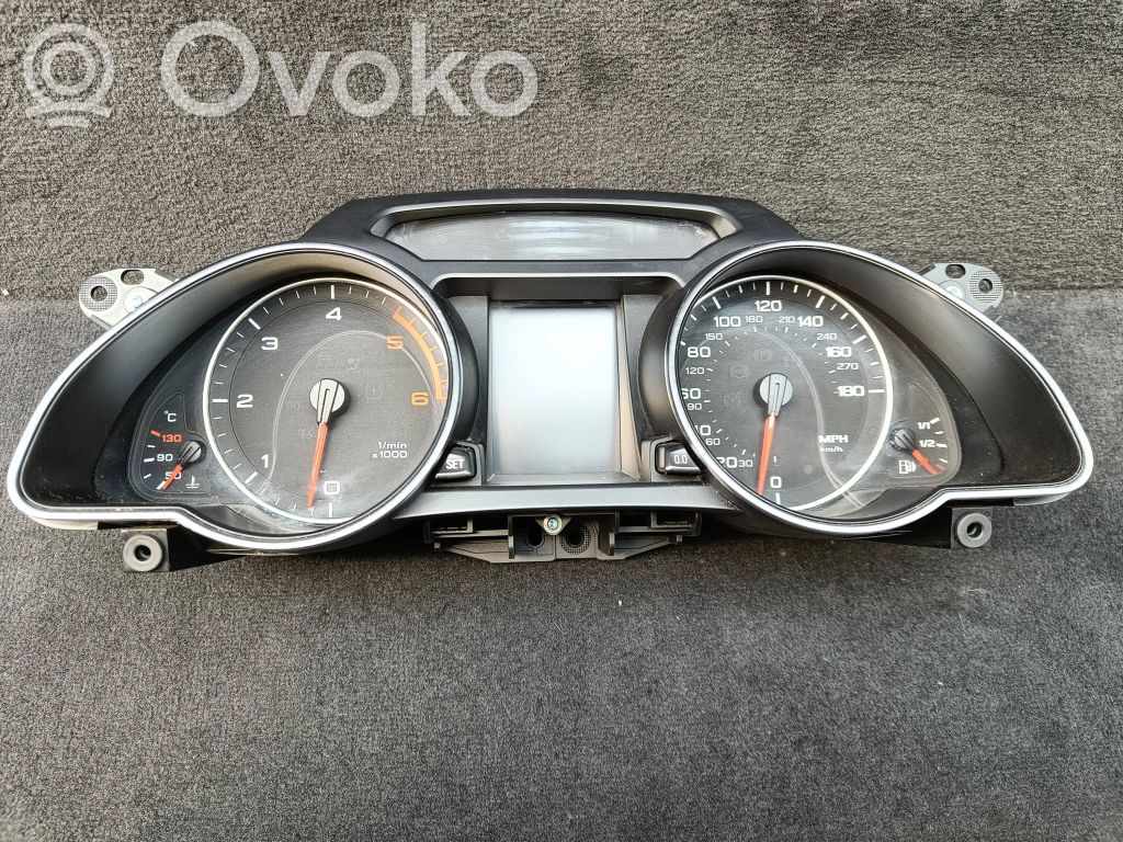Audi A5 8T 8F Velocímetro (tablero de instrumentos) 
