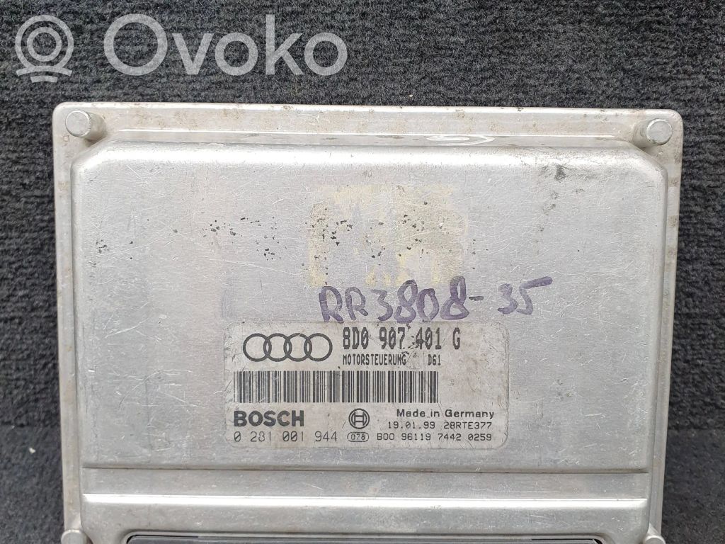 Audi A4 S4 B5 8D Engine control unit/module 