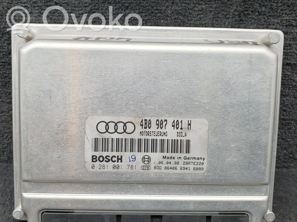 Audi A6 S6 C5 4B Engine control unit/module 