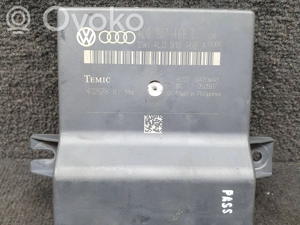 Audi Q7 4L Gateway control module 