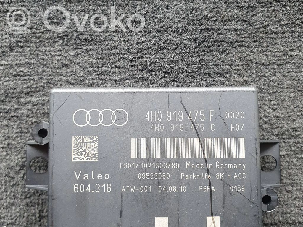 Audi A8 S8 D4 4H Parking PDC control unit/module 
