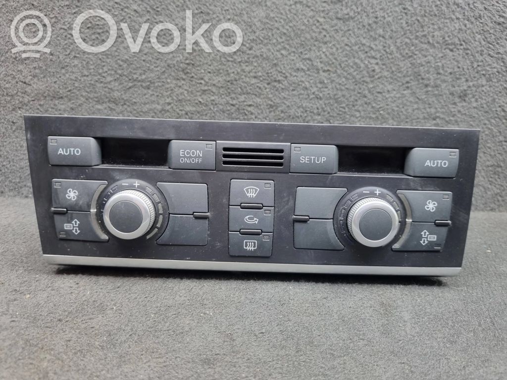 Audi A6 S6 C6 4F Climate control unit 