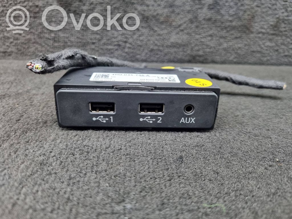 Enchufe conector USB   4M0035736A