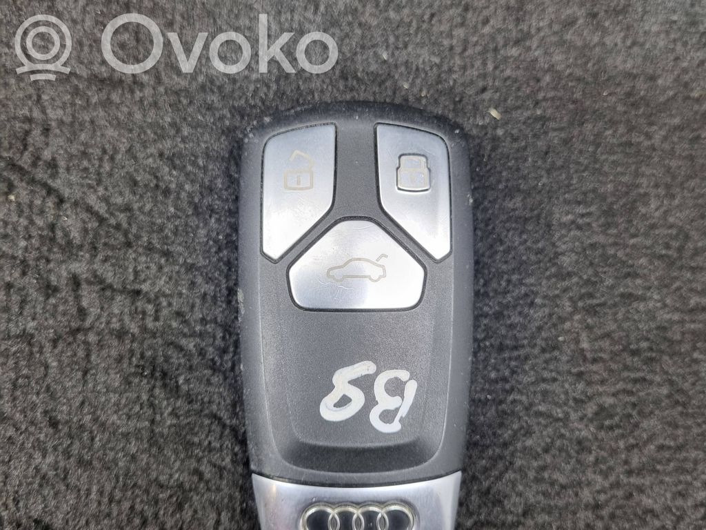 Audi Q7 4M Virta-avain/kortti 