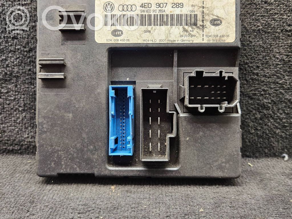 Audi A8 S8 D3 4E Module confort 