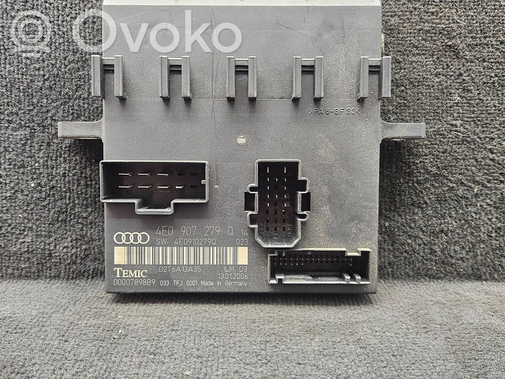 Audi A8 S8 D3 4E Komforto modulis 