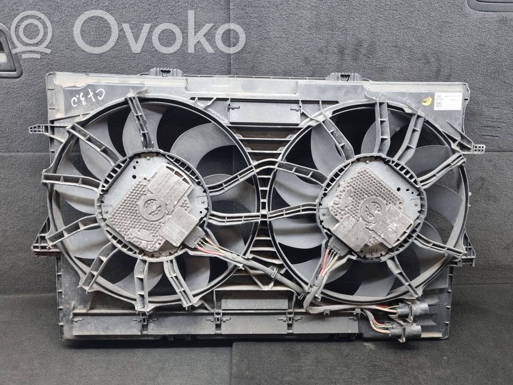 Audi A6 S6 C7 4G Elektryczny wentylator chłodnicy 