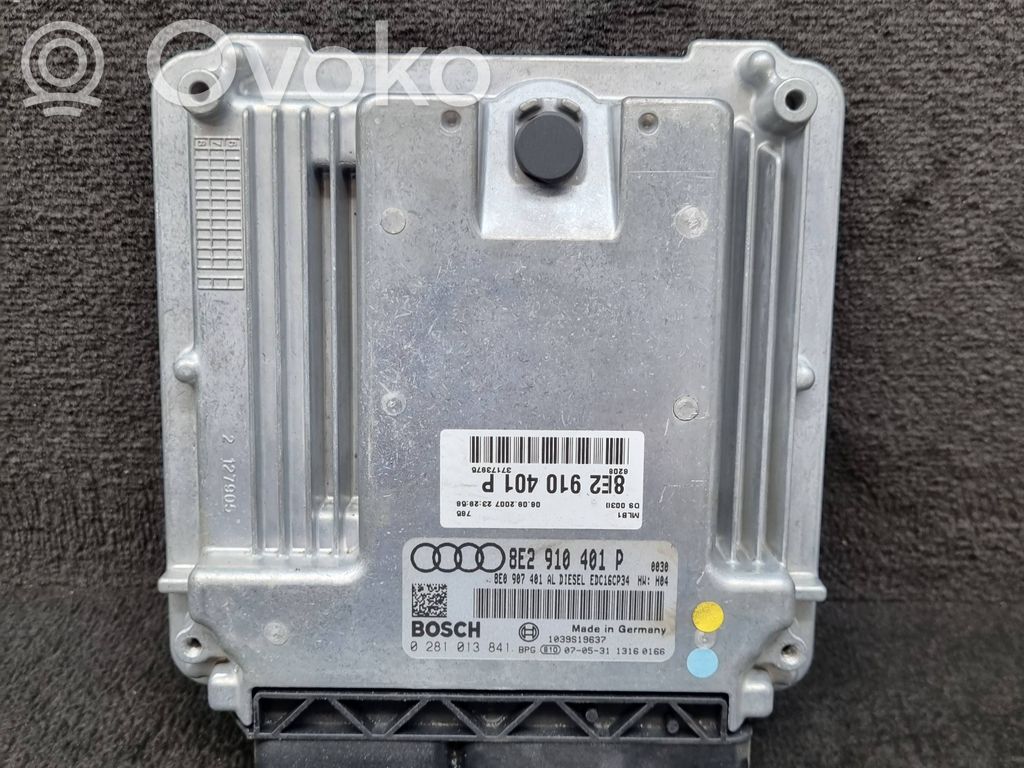 Audi A4 S4 B7 8E 8H Engine control unit/module ECU 