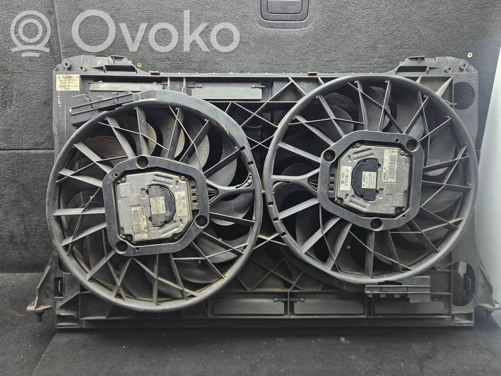 Audi A8 S8 D3 4E Elektrisks radiatoru ventilators 