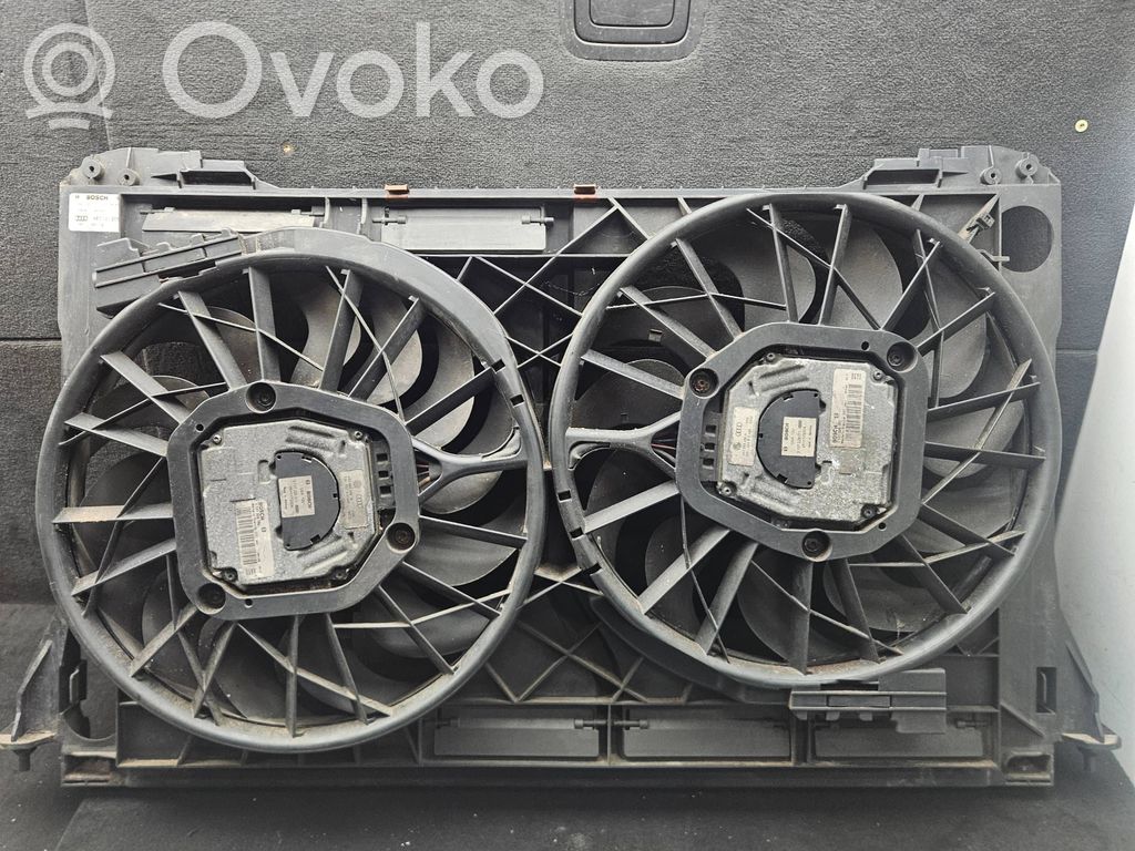 Audi A8 S8 D3 4E Ventiliatorių komplektas 