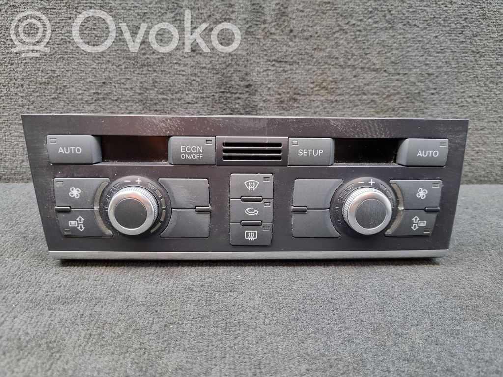 Audi A6 S6 C6 4F Climate control unit 
