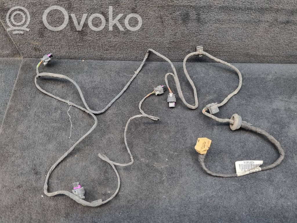 Audi A6 S6 C7 4G Cableado del sensor de aparcamiento (PDC) 