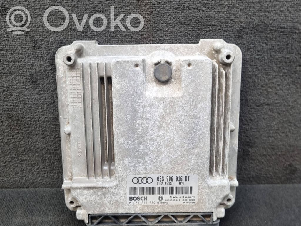 Audi A3 S3 8P Engine control unit/module 