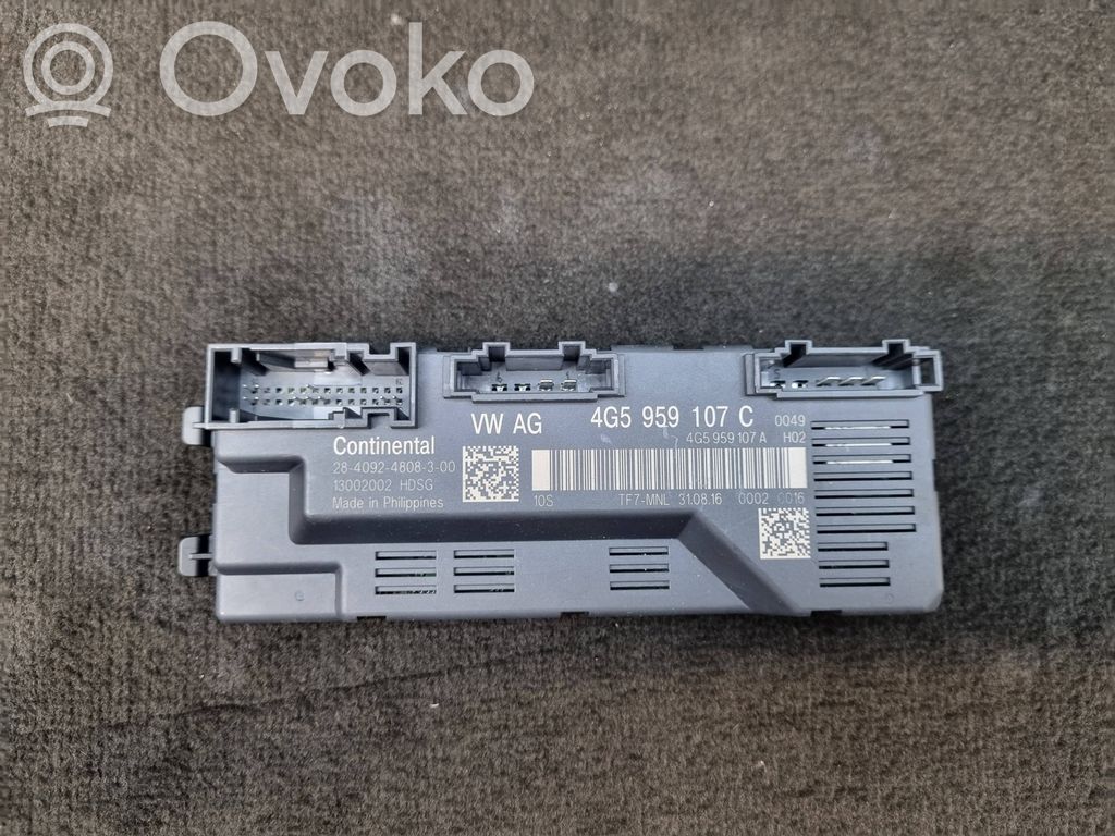 Audi A6 C7 Tailgate/trunk control unit/module 
