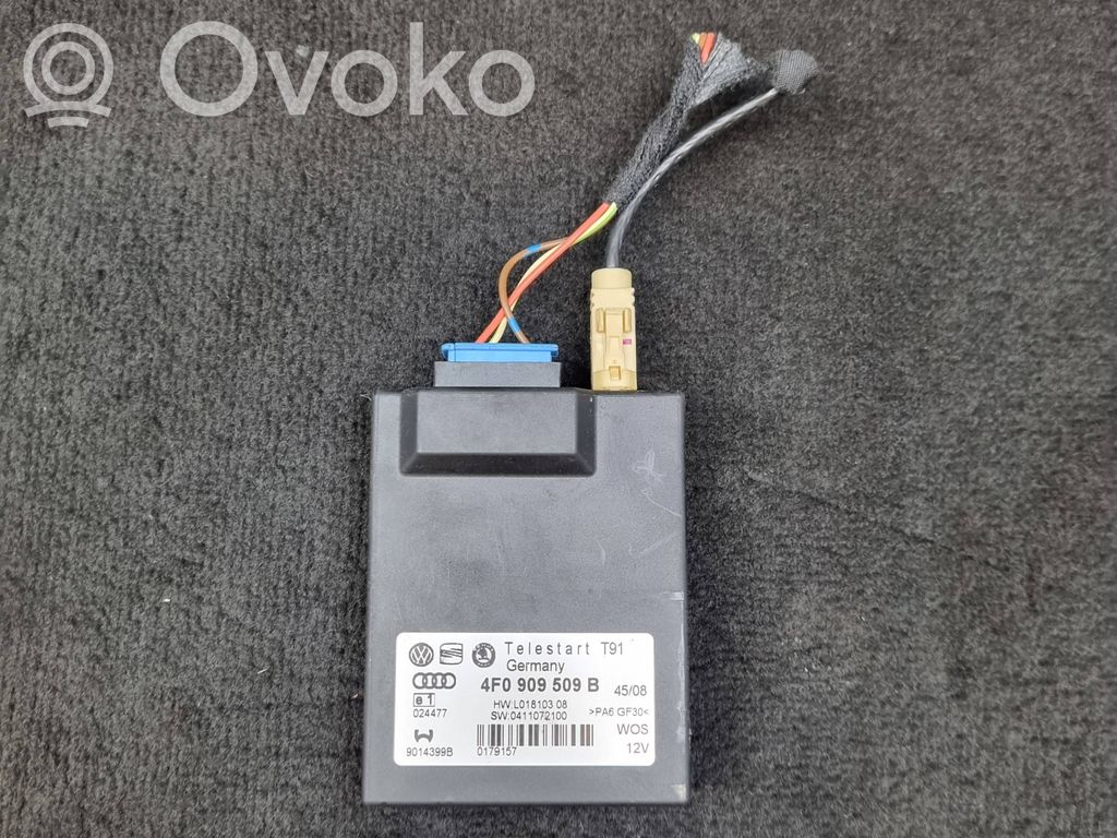 Audi Q7 4L Auxiliary heating control unit/module 