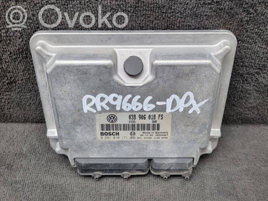 Volkswagen PASSAT B5 Engine control unit/module 