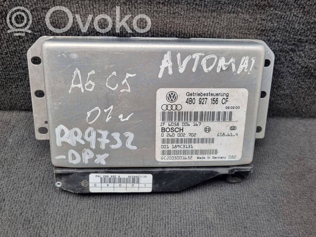 Audi A6 S6 C5 4B Gearbox control unit/module 