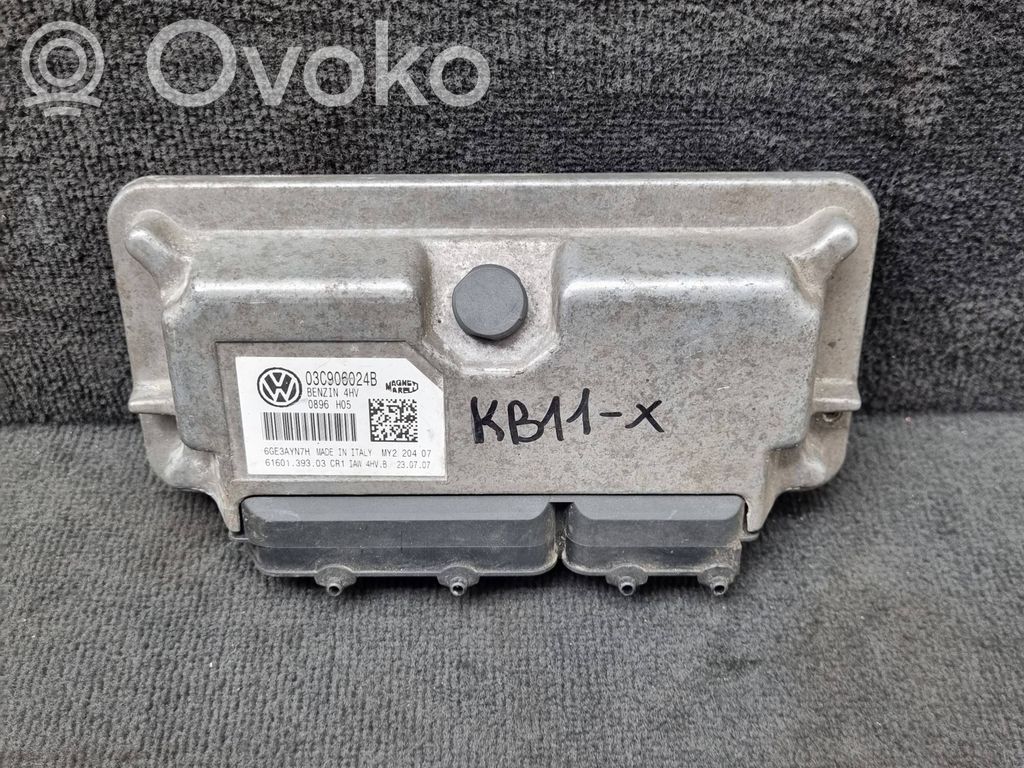 Skoda Fabia Mk2 (5J) Sterownik / Moduł ECU 