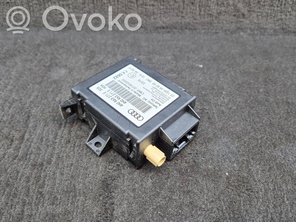 Audi Q8 Auxiliary heating control unit/module 