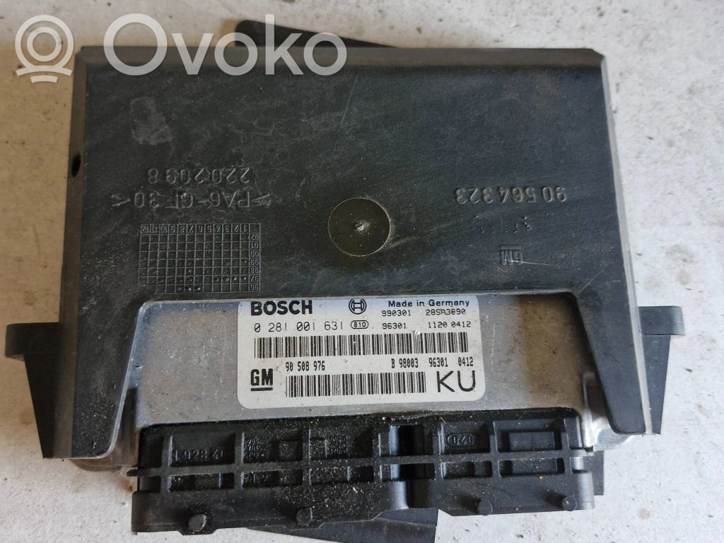 Engine control unit/module   90508976,28SA3890,0281001631