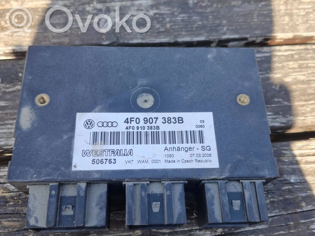 Audi A6 S6 C6 4F Tow bar trailer control unit/module 