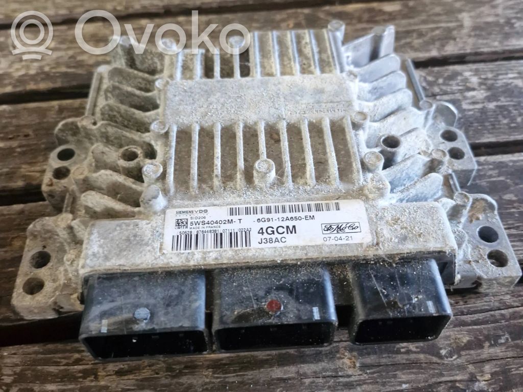 Engine control unit/module   6G9112A650EM,J38AC,VS40402MT