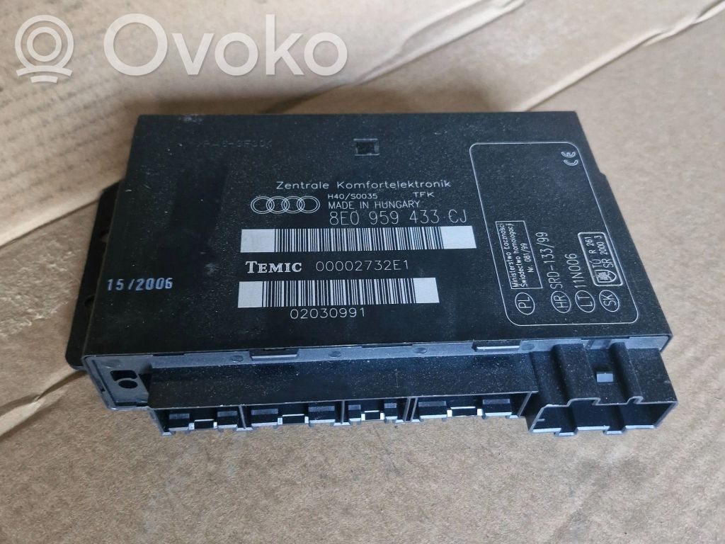 Audi A4 S4 B7 8E 8H Module confort 