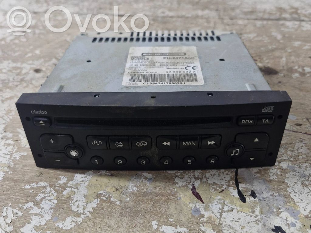 Citroen C2 Radio/CD/DVD/GPS head unit 