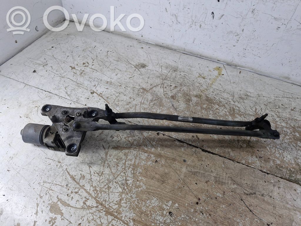Volvo S40 Motor y varillaje del limpiaparabrisas delantero 