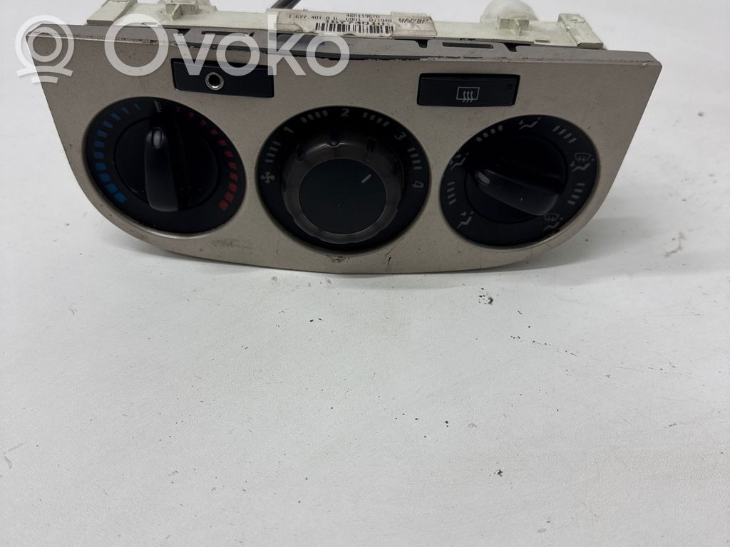 Opel Corsa D Climate control unit 