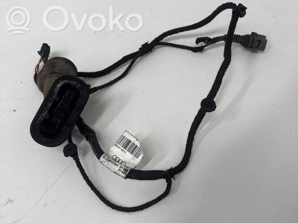 Audi A4 S4 B6 8E 8H Cableado de puerta trasera 