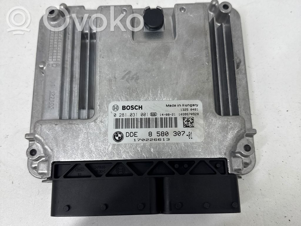 Engine control unit/module   1039S70928,0281031001,8580307,170226613