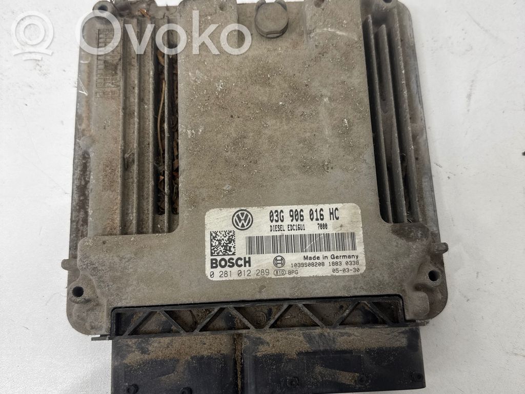 Seat Altea Engine control unit/module 