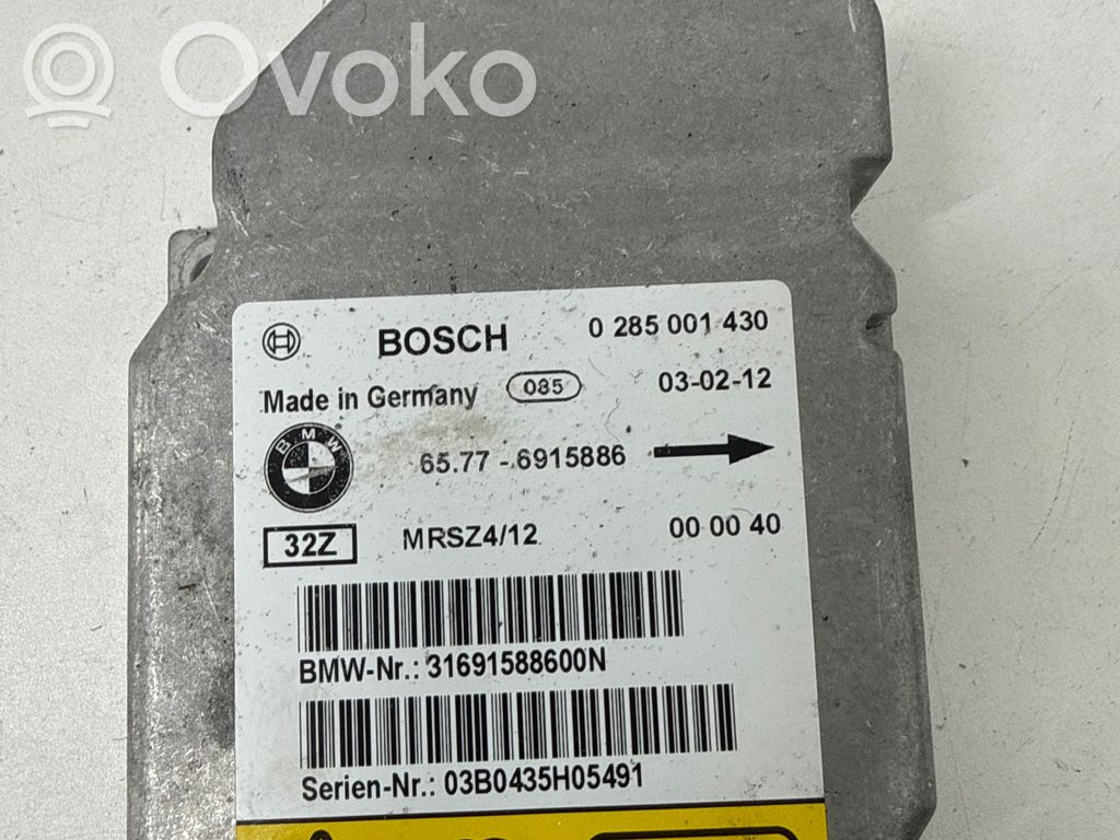 Mini One - Cooper R50 - 53 Module de contrôle airbag 
